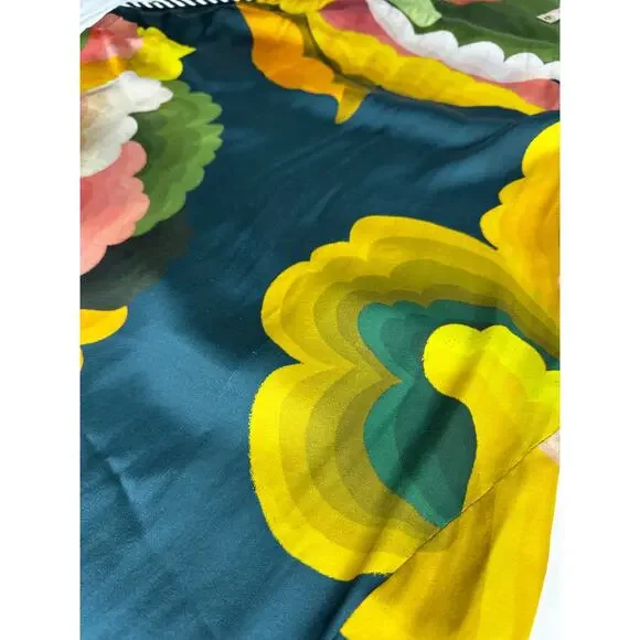 Farm Rio x Anthropologie Bold Printed One Shoulder Dress XL - Picture 7 of 16